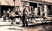 Ox pulled wagon