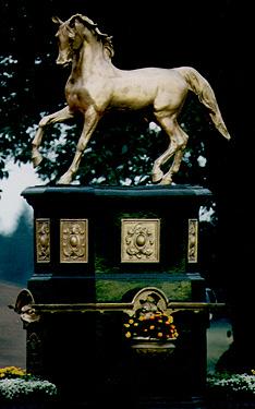 horse fountain